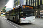 Solaris Urbino von Postbus (BD-14339) als Linie 505 am Busbhf. Innsbruck. Aufgenommen 4.10.2023.