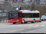 Stadtbus Winterthur - Solaris Urbino  Nr.225  ZH 745225 unterwegs auf der Linie 660 in Winterthur am 11.02.2024