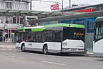 Solaris Urbino von Postbus (BD-16158) als Linie 100 (Landhaus-Shuttle) an der Haltestelle St.