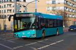 ICB Solaris Urbino 12 Wagen 216 am 24.01.26 min Frankfurt am Main