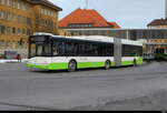 transN - Solaris Urbino  Nr.342  NE 145342 unterwegs auf der Linie 302 in La Chaux de Fonds am 17.01.2026