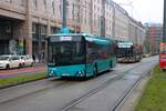 ICB Solaris Urbino 12 Wagen 557 am 07.02.26 min Frankfurt am Main