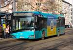 ICB Solaris Urbino 12 Wagen 201 am 07.02.26 min Frankfurt am Main