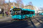 ICB Solaris Urbino 12 Wagen 117 am 07.02.26 min Frankfurt am Main