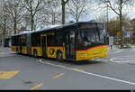 Postauto - Solaris Urbino  VD 305217 unterwegs als Bahnersatz zwischen Yverdon und Lausanne Hier in Yverdon am 29.03.2026