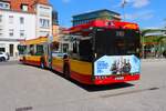 HSB Solaris Urbino 18 Wagen 88 am 14.04.26 in Hanau Freiheitsplatz