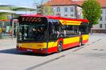 HSB Solaris Urbino 12 Wagen 31 am 14.04.26 in Hanau Freiheitsplatz