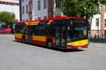 HSB Solaris Urbino 12 Wagen 22 am 14.04.26 in Hanau Freiheitsplatz