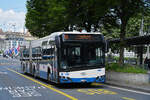 Solaris Bus 106, auf der Linie 19, f�hrt am 08.05.2026 zur Haltestelle beim Bahnhof Luzern.