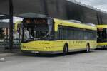 Solaris Urbino von Postbus (BD-14467) als Linie 181 am Bhf. Hohenems. Aufgenommen 21.8.2025.