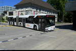 BBA Aarau - Solaris Urbino  Nr.159 unterwegs auf der Linie 1 in Aarau am 23.05.2026
