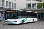 Am 6.10.2026 steht am Hauptbahnhof Bielefeld ein Solaris Urbino 12 III Solo Bus von Rasche Busverkehr GmbH BI-RB 946 als Linie 48 nach Brockhagen