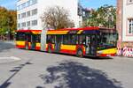 Hanauer Stra�enbahn Solaris Urbino 18 Wagen 75 am 24.10.26 in Hanau Freiheitsplatz 