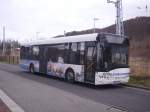 Solaris Urbino 12 der RPNV in Sassnitz am 25.02.2012     