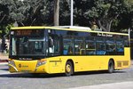 LAS PALMAS DE GRAN CANARIA (Provincia de Las Palmas), 03.04.2016, ein MAN-Bus als Stadtbuslinie 26 an der Haltestelle Parque de Santa Catalina
