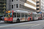 New Flyer Bus D 60 LFR mit der Nummer 6568, auf der Linie 87 unterwegs in Ottawa. Die Aufnahme stammt vom 18.07.2017.