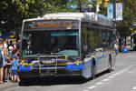 New Flyer Autobus V18318, auf der Linie 2, unterwegs in Vancouver.