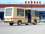 19. April 2012: Überraschung in Qusar/AZ: ein Steyr Stadtbus ist noch in Betrieb