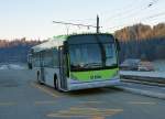 BLS: Durch die Inbetriebnahmen von 16 neuen MERCEDES CITARO sind die Busse der Marke VANHOOL rarer geworden auf dem BLS Bus-Netz.