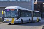 VanHool New AG300, von De Lijn, auf dem Weg zum Bahnhof in Maastricht.