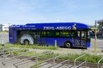 Neuer E-Bus im Testbetrieb bei der BVG, ein VDL Citra SLF 120 Electric /Ziehl-Abegg (Vorführfahrzeug) auf der Linie 204.