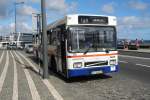 Linienbus in Ponta Delgada Azoren (San Miguel)nähe Hafen