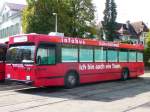 Bern Mobil - Volvo B10M  Nr.109 ( infobus tram bernwest ) abgestellt im Areals des Tramdepot am 05.10.2008