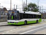 TransN / Neuenburg - Volvo 7700  Nr.212  NE  89212 bei der Haltestelle Gare Nord beim Bahnhof Neuenburg am 02.03.2019