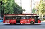 Yutong ZK6120BEVG2 trolleybus on line 107  Guangzhou Public Transport