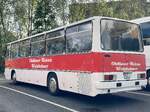 Ikarus 256 von Reisebusunternehmen Weinheimer aus Deutschland in Plau am See am 27.09.2024