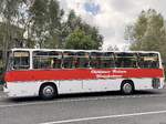 Ikarus 256 von Reisebusunternehmen Weinheimer aus Deutschland in Plau am See am 27.09.2024