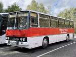 Ikarus 256 von Reisebusunternehmen Weinheimer aus Deutschland in Plau am See am 27.09.2024