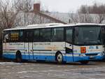 Irisbus Axer der MVVG in Neubrandenburg am 02.02.2019