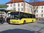 RackTours IVECO Irisbus Crossway am 15.02.17 in Hanau Freiheitsplatz auf der 31