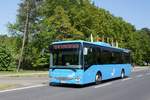 Bus Kaiserslautern / Verkehrsverbund Rhein-Neckar: Iveco Crossway LE (MZ-DB 2153) der DB Regio Bus Mitte GmbH, aufgenommen im Mai 2018 im Stadtgebiet von Kaiserslautern.