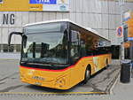 Postbus - Iveco Nr.11311 -GR 170 435- am Bahnhof Davos Platz am 11. Oktober 2019.
