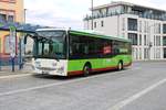 Stroh Bus IVECO Crossway am 21.03.20 in Bad Vilbel Bhf 