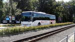 Iveco Crossway Line 12LE am 30.07.2020 in Zittau. Einweihung der neuen Buslinie.