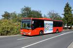 Bus Mainz: Iveco Crossway LE der DB Regio Bus Mitte GmbH, aufgenommen im September 2020 in Mainz-Bretzenheim.