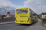 Iveco-Irisbus Crossway von Postbus (BD-16021) in Axams, Innsbrucker Straße. Aufgenommen 2.4.2021.