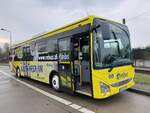 Iveco Crossway LE12 der Rebus Regionalbus Rostock GmbH - LRO-RB522 - Bj 2021 - 04.01.2022