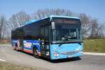 Bus Rheinland-Pfalz / Verkehrsverbund Rhein-Neckar: Iveco Crossway LE (MZ-DB 2052) der DB Regio Bus Mitte GmbH, aufgenommen im März 2022 in Sembach, einer Ortsgemeinde im Landkreis