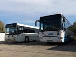 Irisbus Crossway und MAN SÜ 283 der MVVG in Burg Stargard am 15.10.2019