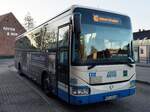Irisbus Crossway der MVVG in Strasburg am 23.03.2020