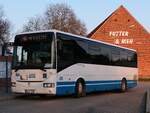 Irisbus Crossway der MVVG in Strasburg am 28.03.2020