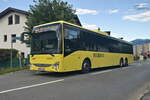 Iveco-Irisbus Crossway von Postbus (BD-16021) als Linie 461 (vormals 4165) in Völs, Landesstraße. Aufgenommen 27.7.2023.