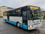 Irisbus Crossway der MVVG in Friedland am 14.01.2021