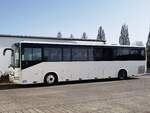 Irisbus Crossway der MVVG in Friedland am 02.04.2022