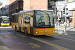 Postauto/Regie Lugano TI 339 218/PAG-ID: 11435 (Iveco Irisbus Crossway 10.9LE) am 16.1.2025 in Lugano, Centro