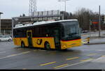 Postauto + Iveco Crossway VD  549173 unterwegs auf der Linie 435 in Lausanne am 24.01.2026